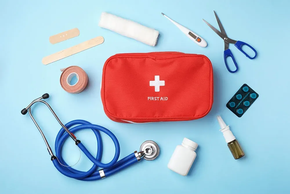 first aid box