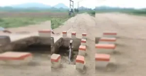 sidhi hand pump on road hindi news