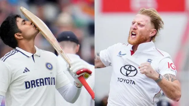 Ben Stokes and Shubman Gill
