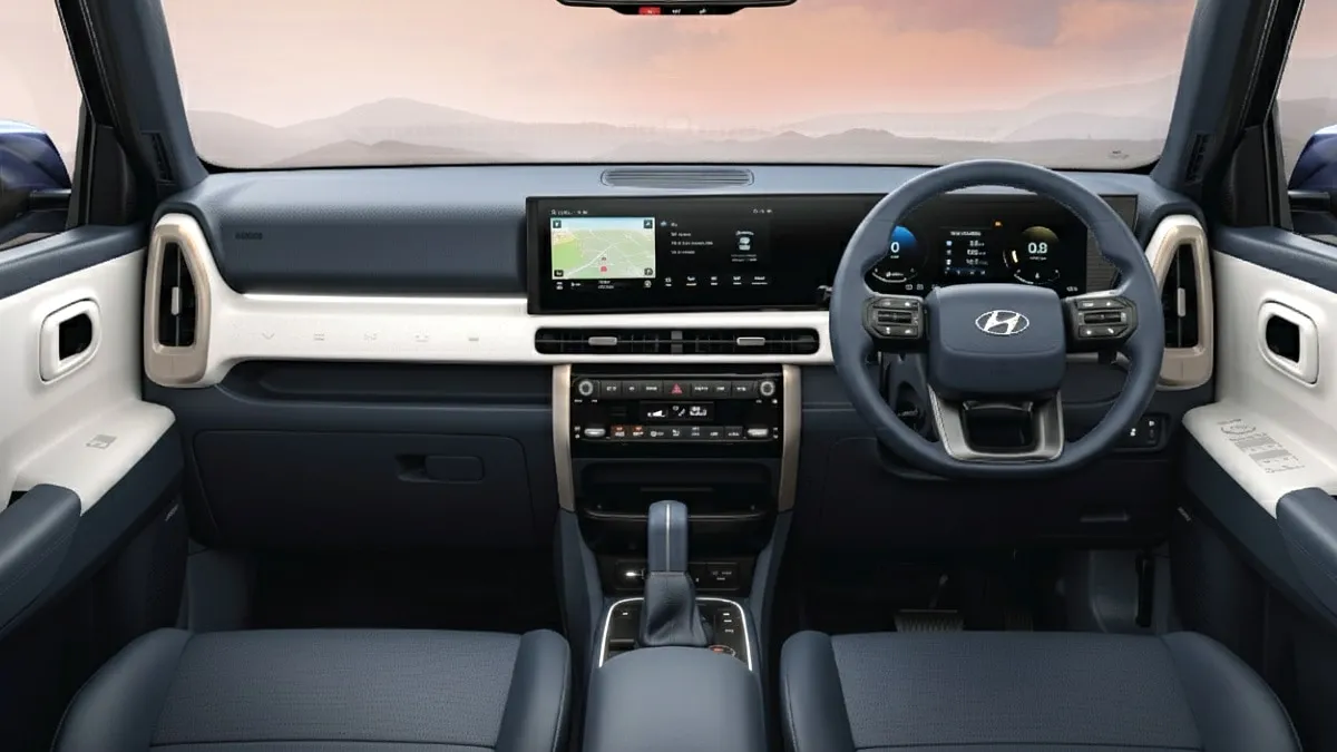 New Hyundai Venue Dashbord