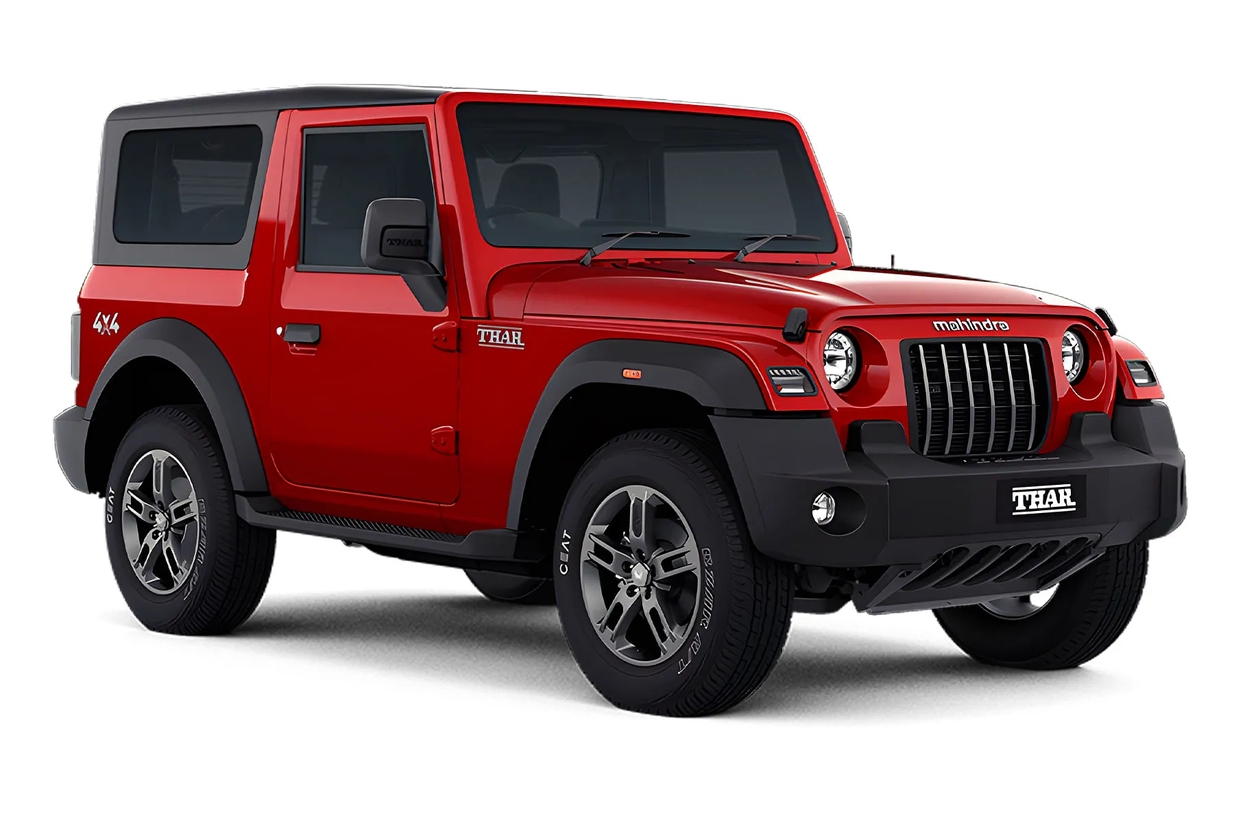 What is the ground clearance of Mahindra Thar?