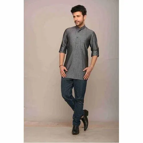 Mens Designer Short Kurta
