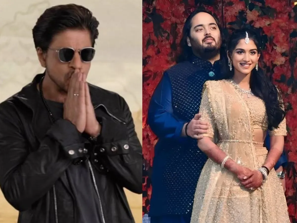 अनंत-राधिका की प्री-वेडिंग में शाहरुख ने लगाए 'जय श्री राम' का जयकारा, कपल के लिए मांगी ब्लेसिंग, वीडियो वायरल - shah rukh khan says jai shri ram at anant ambani ...