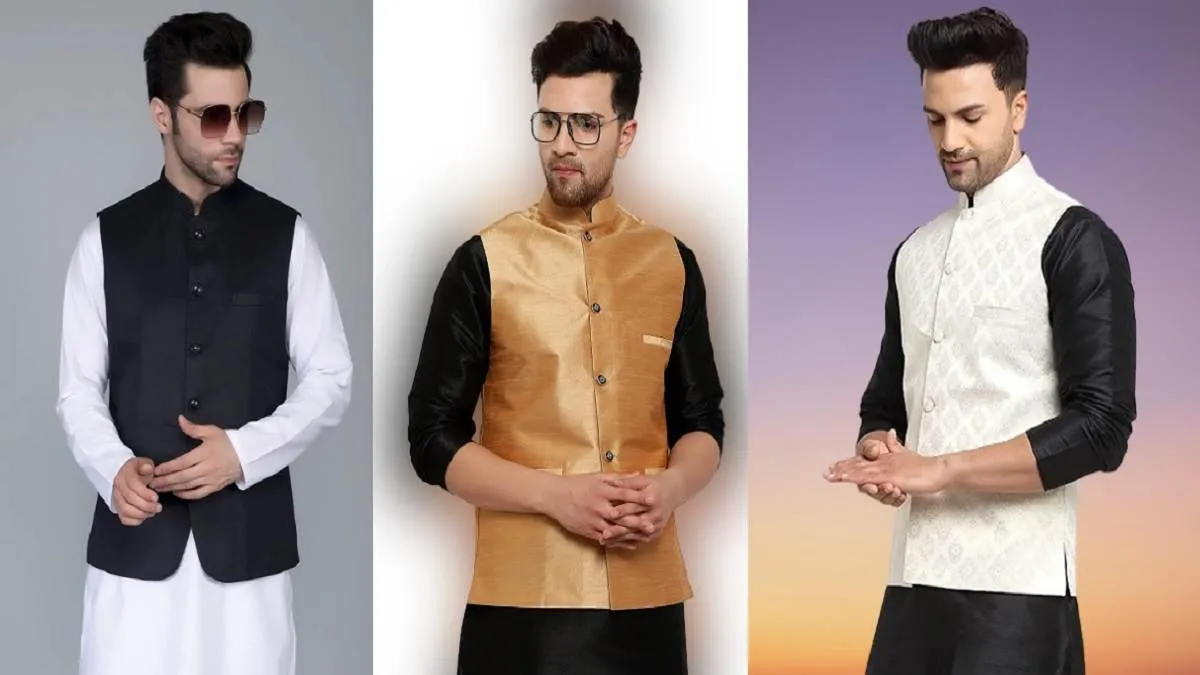 Nehru Jacket For Men पार्टी हो या फंक्शन इन मोदी जैकेट को पहनकर आपको मिलेगा  परफेक्ट ऑउटफिट - Nehru Jacket For Men: पार्टी हो या फंक्शन, इन मोदी जैकेट  को पहनकर ...