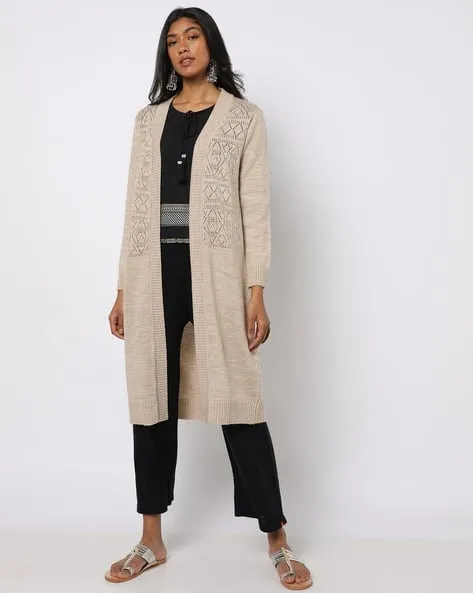 Buy Beige Jackets & Shrugs for Women by Fusion Online | Ajio.com
