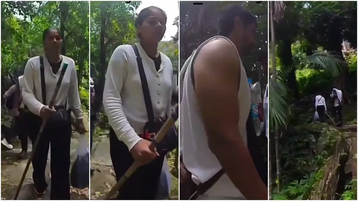 शिलांग में टूरिस्ट के कैमरे में रिकॉर्ड हुआ राजा और सोनम रघुवंशी का आखिरी वीडियो - Raja Raghuvanshi and Sonam Raghuvanshi Last Video Surfaces Tourists Capture Moments Before Murder