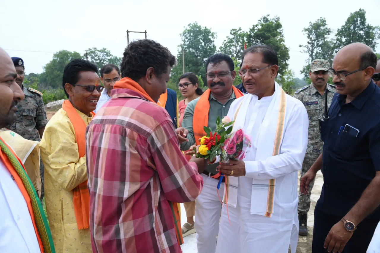  मुख्यमंत्री श्री विष्णु देव साय तोंगापाल पहुंचे 