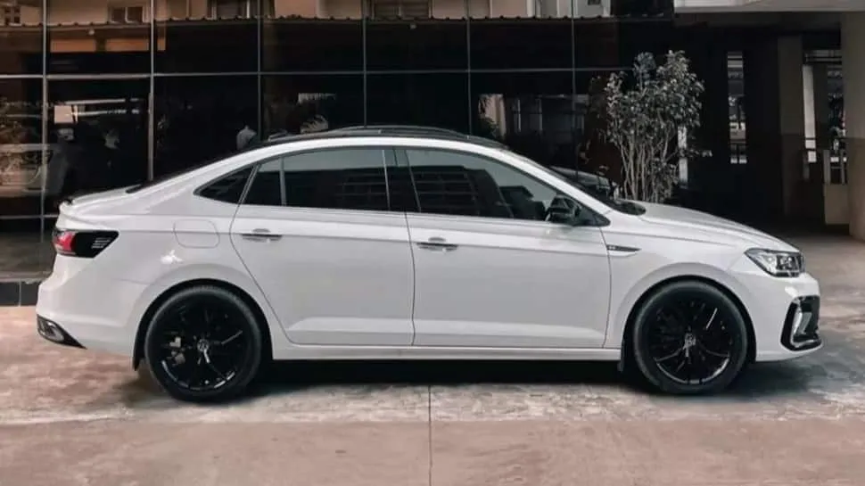 Modified Volkswagen Virtus is stanced to excellency, looks DREAMY - Check pics | Auto News | Zee News