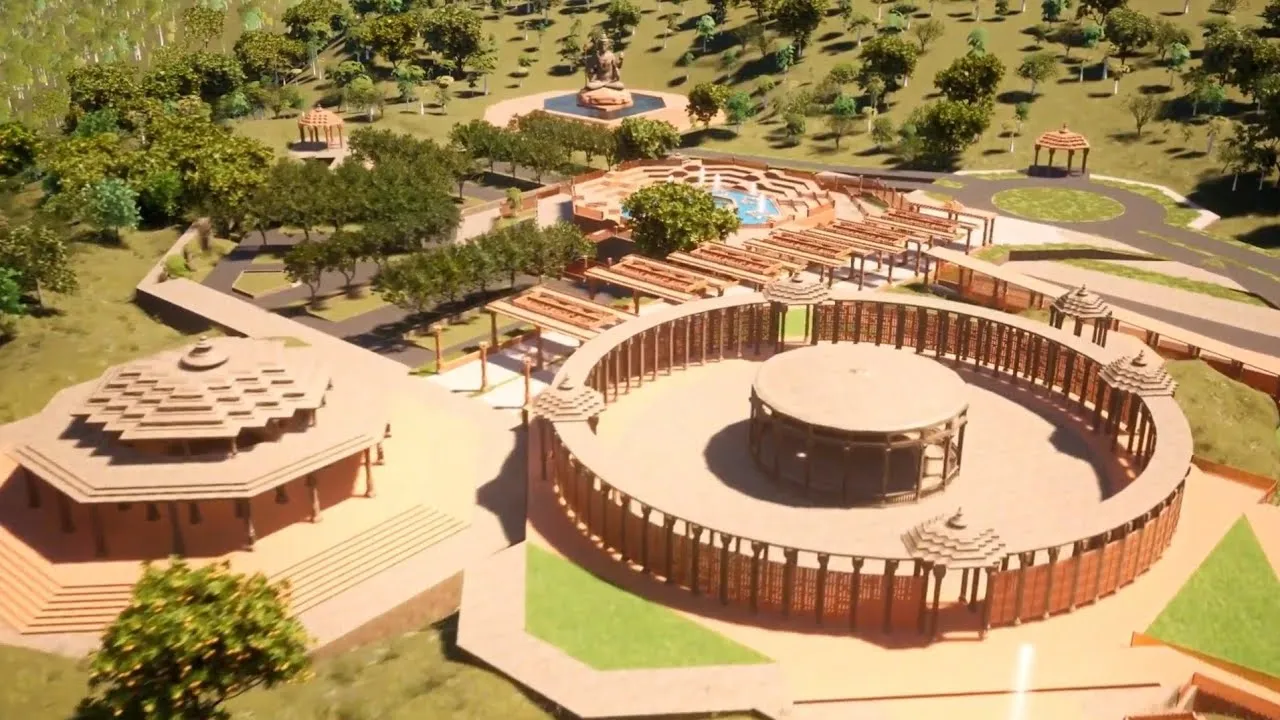 After Mahakal, Salkanpur Devilok Corridor Temple Construction Started in Madhya Pradesh | Indian SRJ