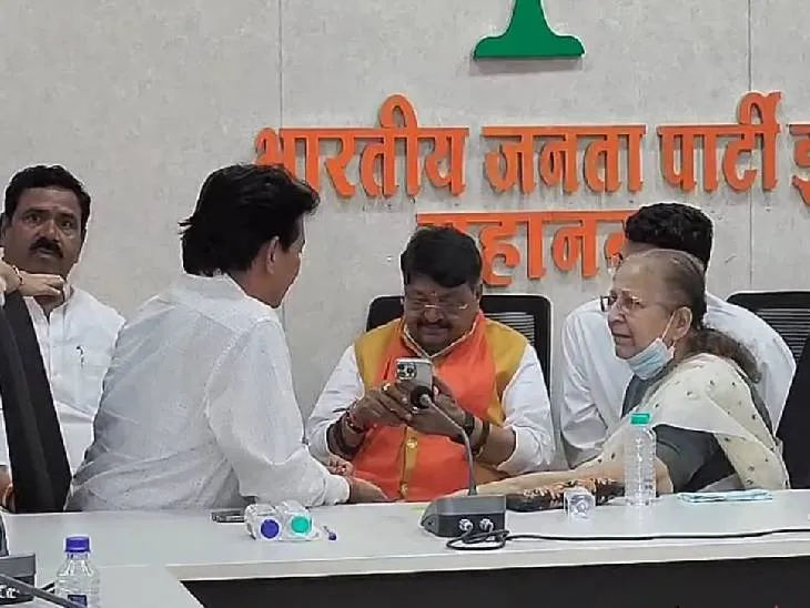 पूर्व लोकसभा स्पीकर सुमित्रा महाजन ने भाजपा की रणनीति पर हैरानी जताई।