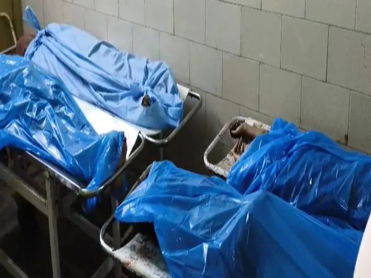 मृतकों में 2 की पहचान हो पाई है। एक युवक की शिनाख्ति बाकी है।