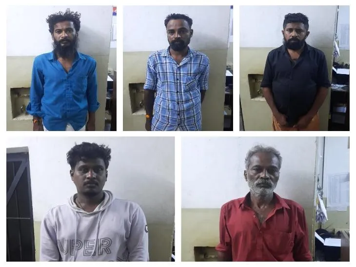 मजदूर की हत्या के आरोप में इन आरोपियों को किया गिरफ्तार।