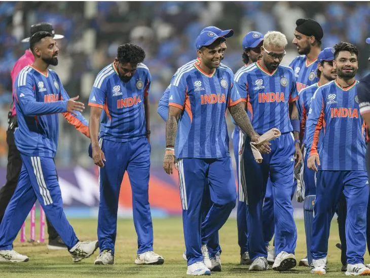 भारत ने टी-20 वर्ल्ड कप के अपने पहले मैच में अमेरिका को 29 रन से हराया था। - Dainik Bhaskar