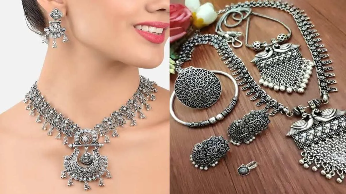 Oxidized Jewelry का है Trend, ट्रेडिशनल और वेस्टर्न में दिखे अट्रेक्टिव ... - Lalluram