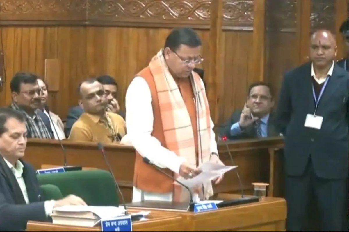 Uniform Civil Code bill tabled in Uttarakhand Assembly amid chants of 'Jai Shri Ram' - The Statesman