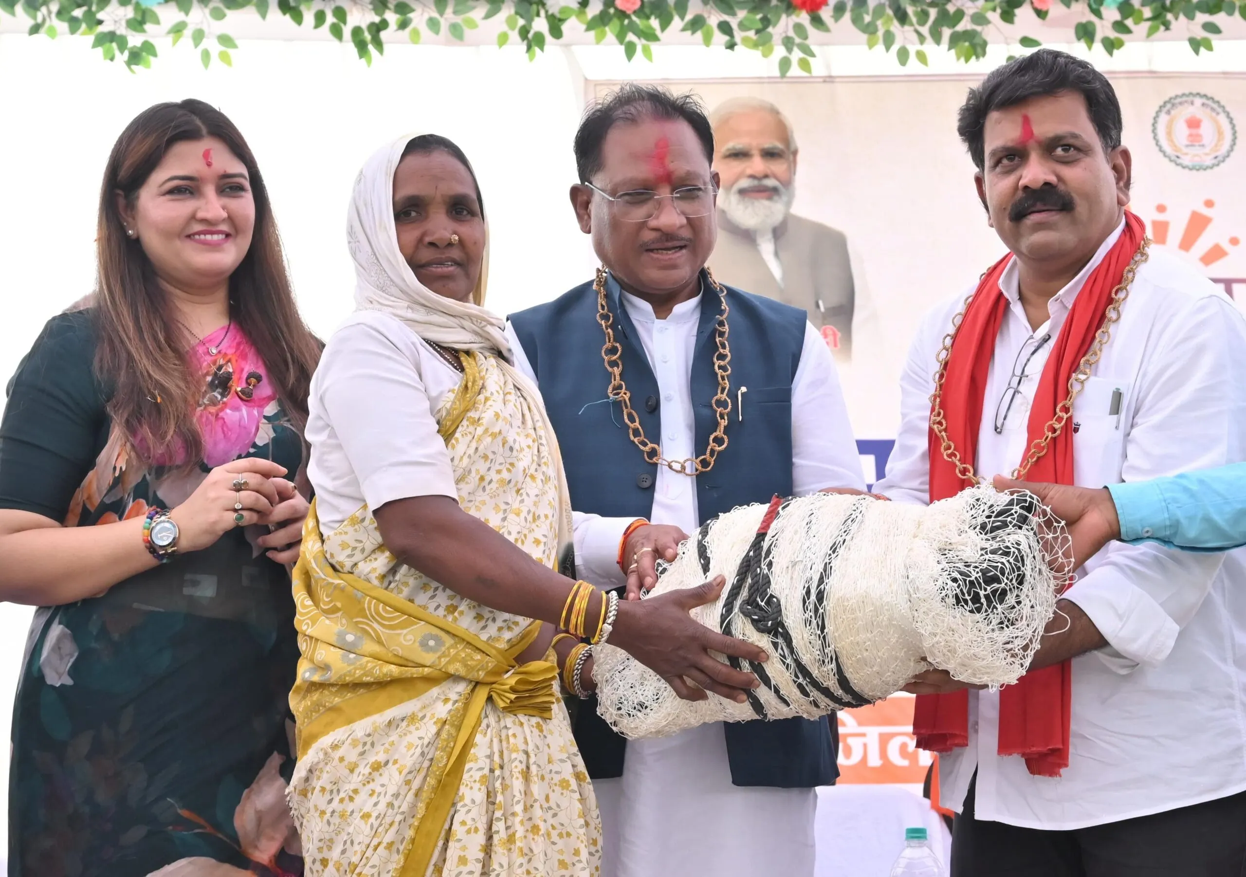 CM Sai Daldali Visit/ Image Credit:  CGDPR