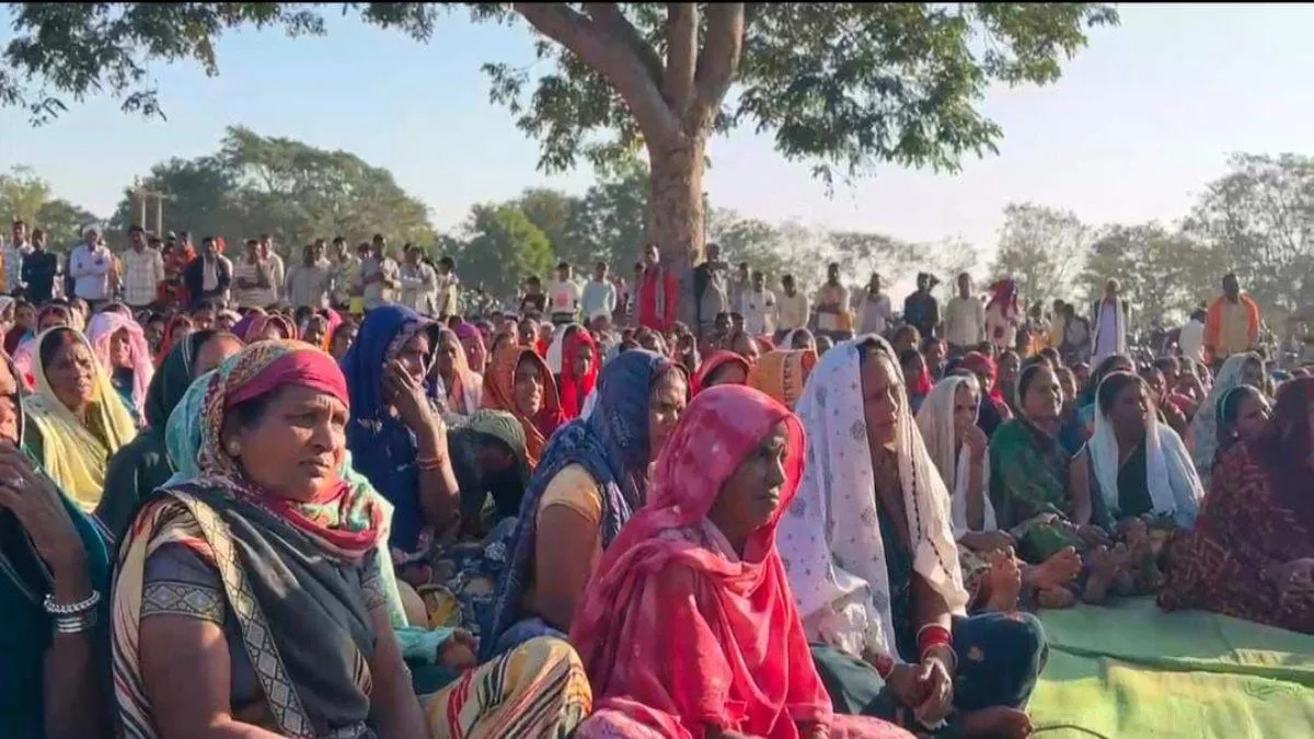 जमीन-पानी पर खतरा, संडी में खनन के खिलाफ किसान आंदोलन, 55 गांव एक मंच पर, कंपनी समर्थकों की गांवों में एंट्री बंद