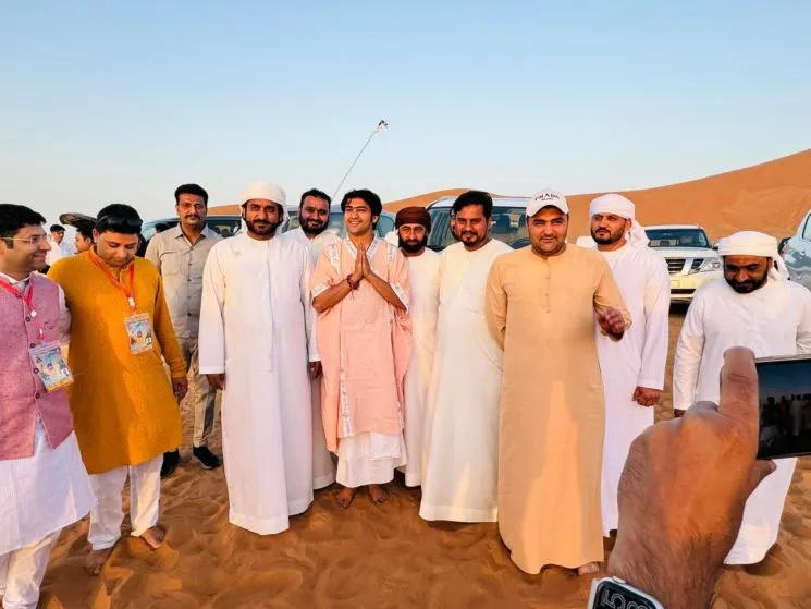 pandit dhirendra shastri in dubai