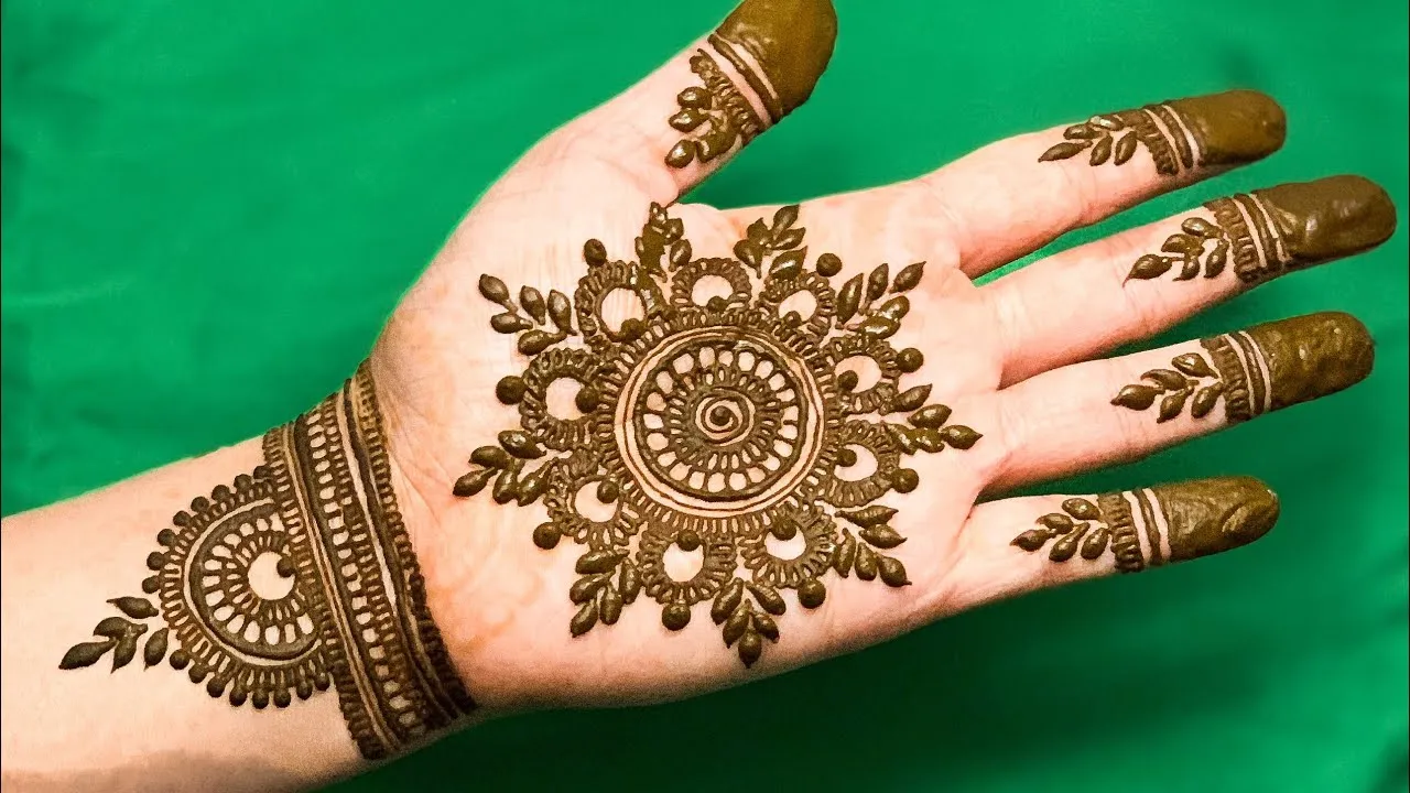 Is Your Wedding Day Getting Closer? Simple Bridal Mehndi Design