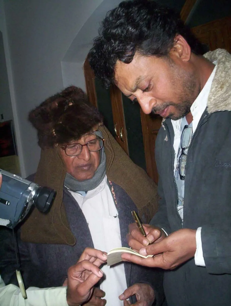 बिज्जी, इरफान खान, अभिनेता इरफान खान