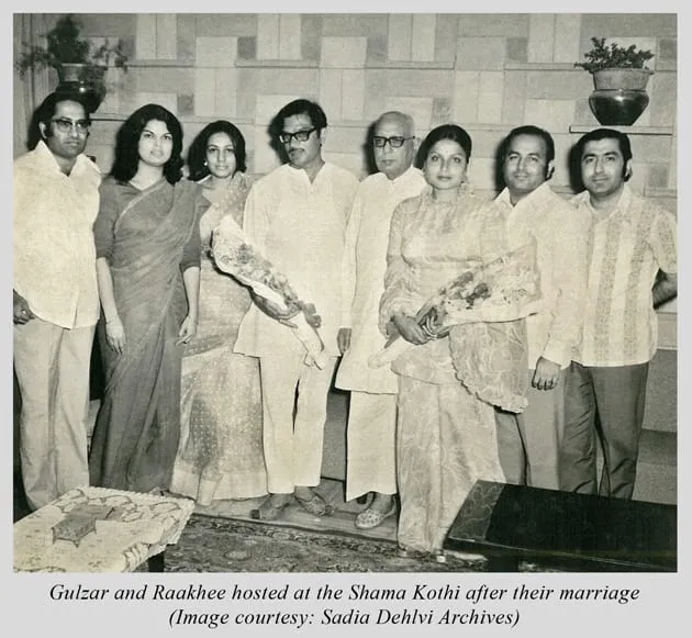 Guljar and Rakhee