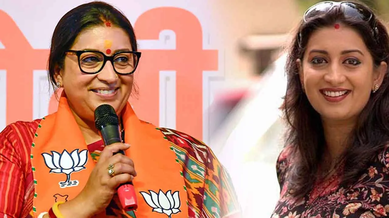 smriti irani in politics