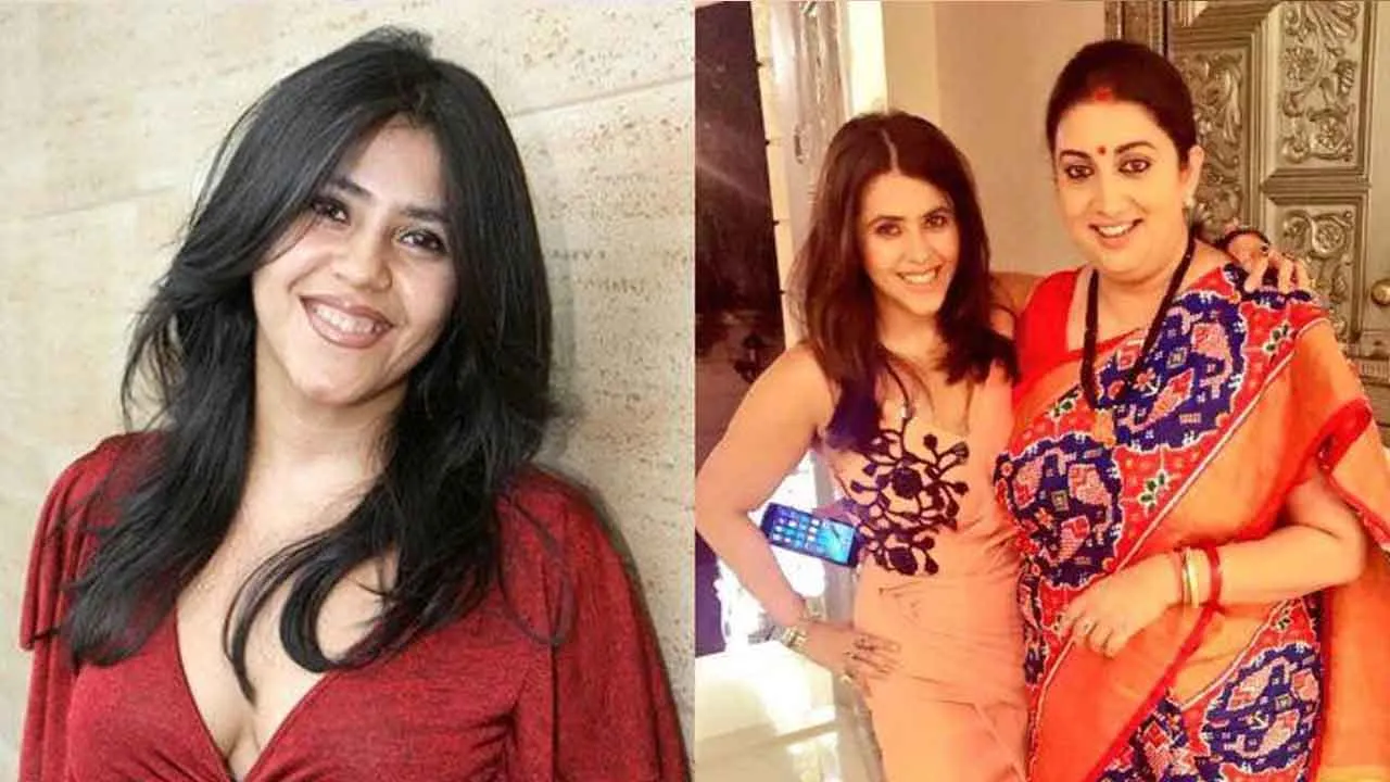 smriti irani with ekta kapoor