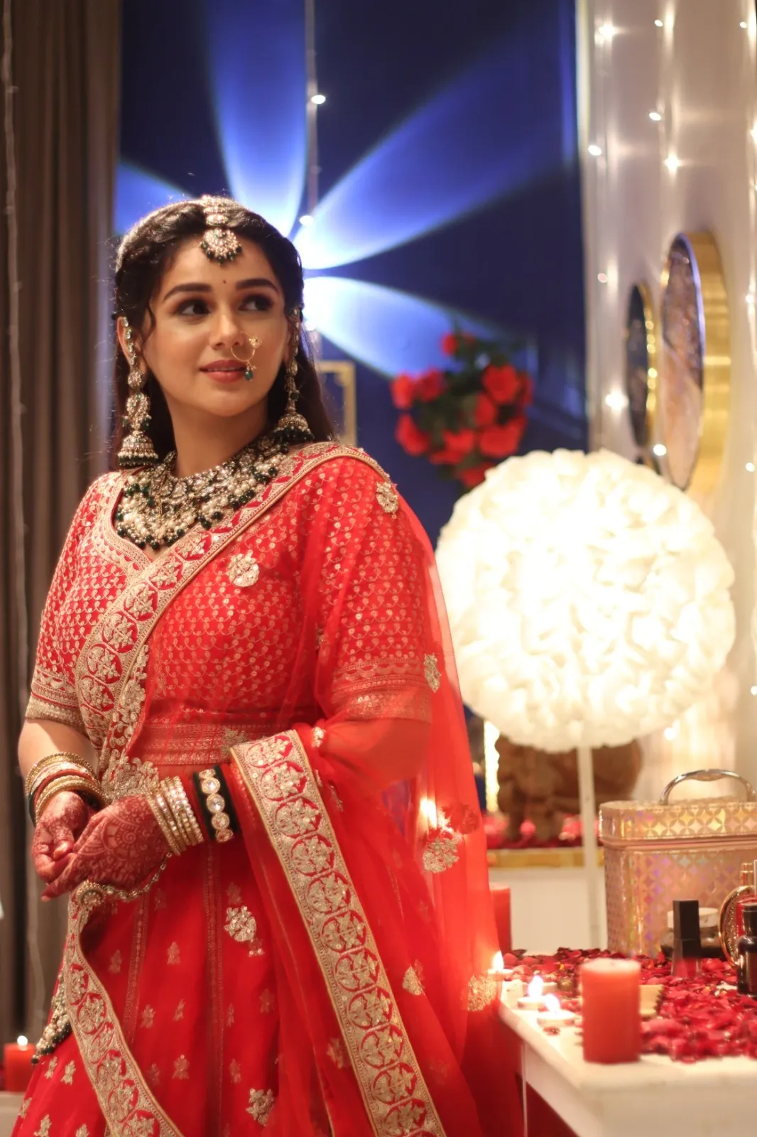 Rachana Mistry Bridal Look in Jagriti Sequence
