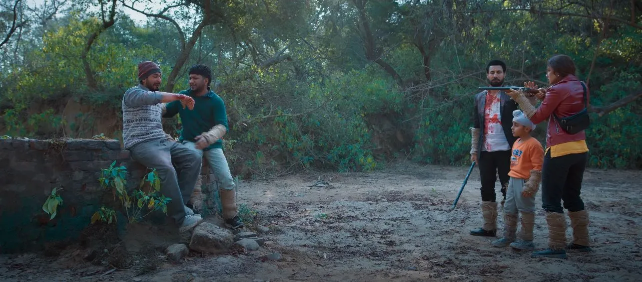 Jombieland Trailer: Kanika Mann and Binnu Dhillon’s chemistry is magical, (7)