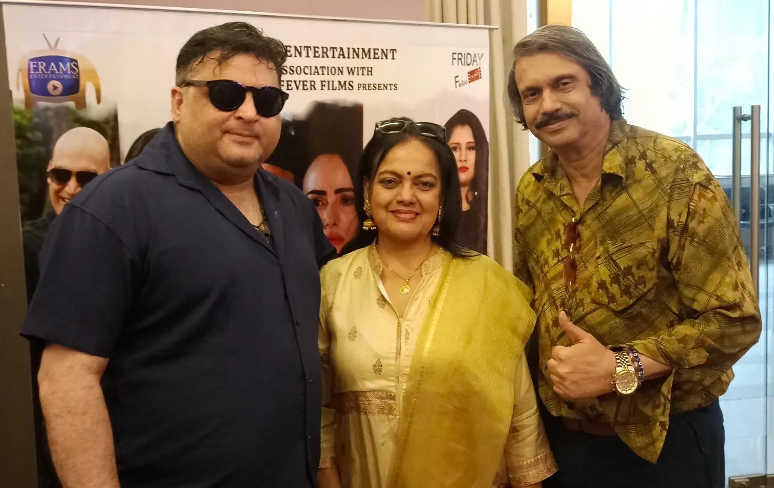 Ashwin Kaushal, Sushmita M and Chaitanya Padukone