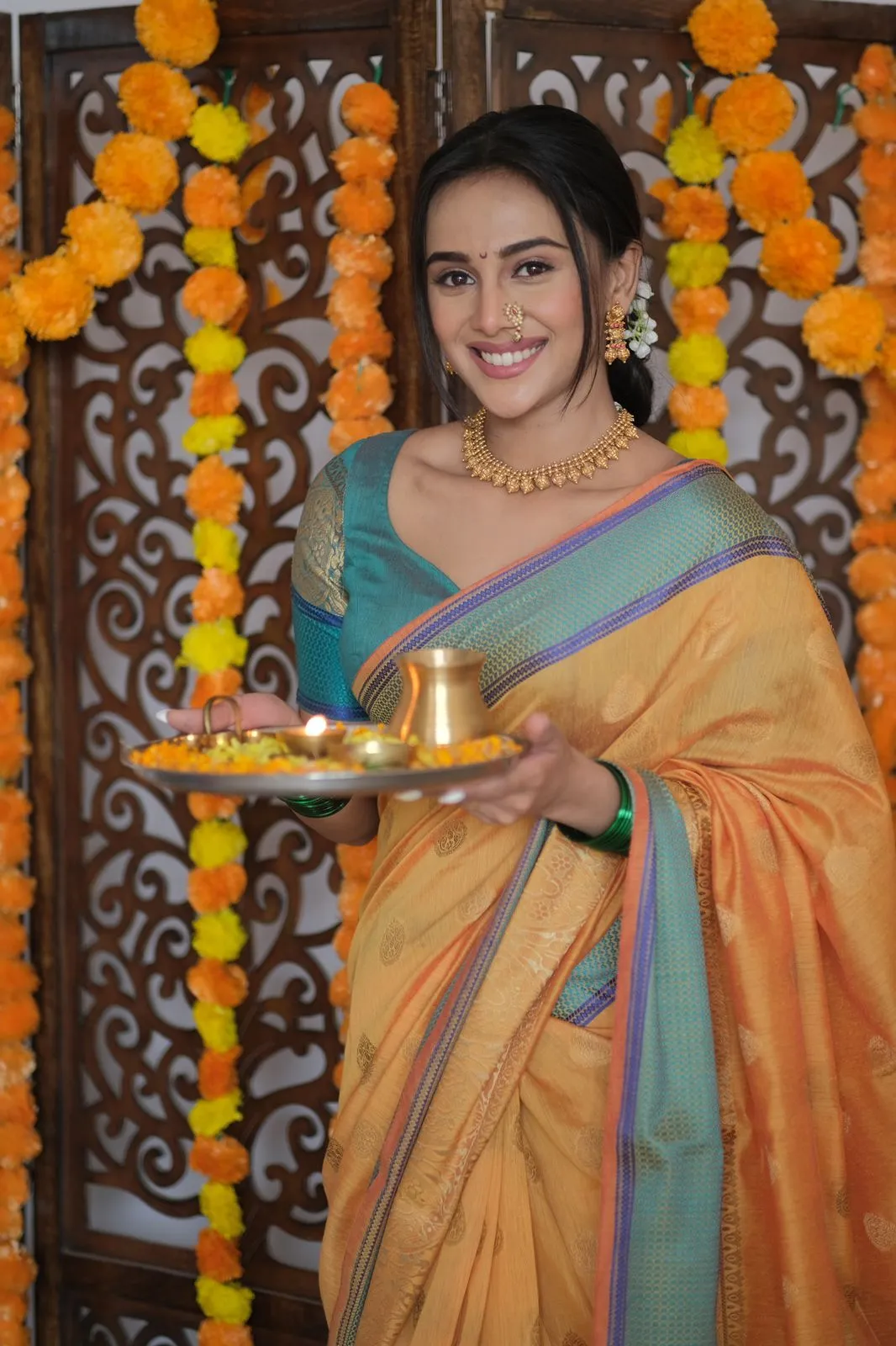 Sayli Salunkhe, who essays the role of Anjani Maata in Veer Hanuman