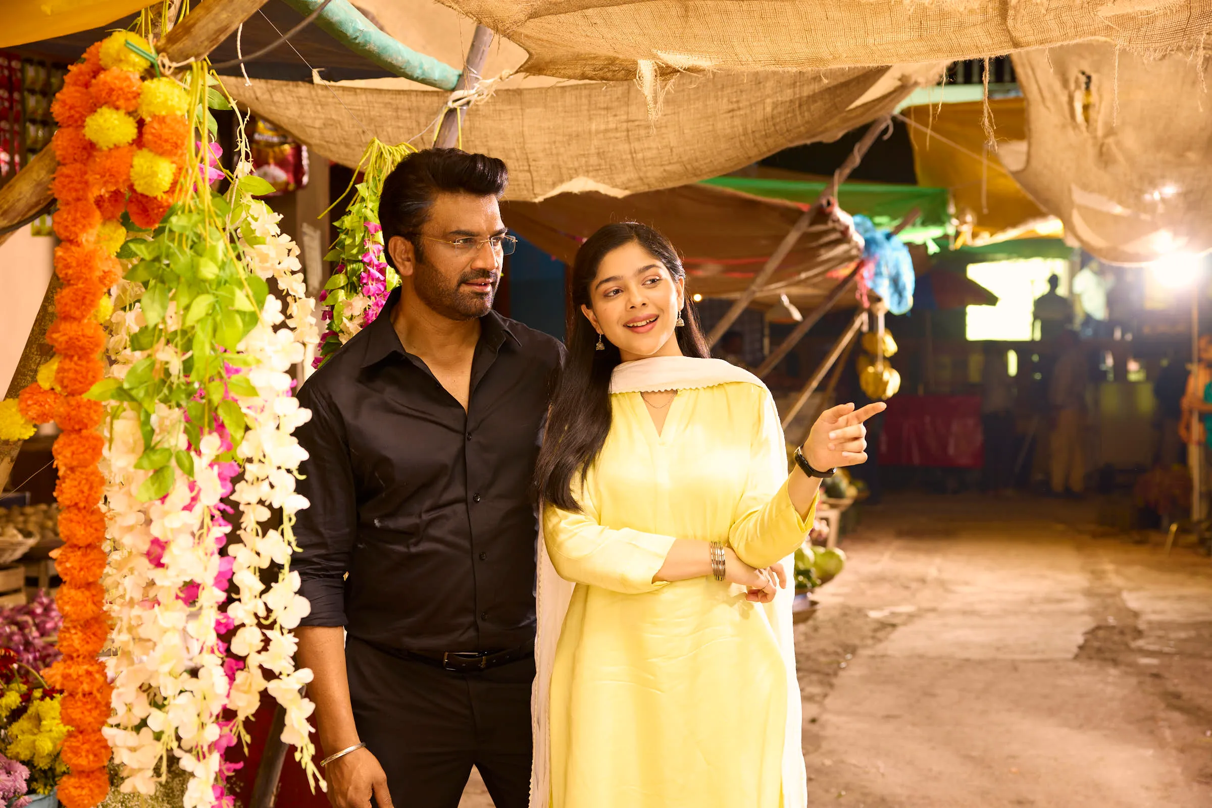 Sharad Kelkar a.k.a. Aryavardhan and Niharika Chouksey a.k.a. Anu from Zee TV's Tumm Se Tumm Tak