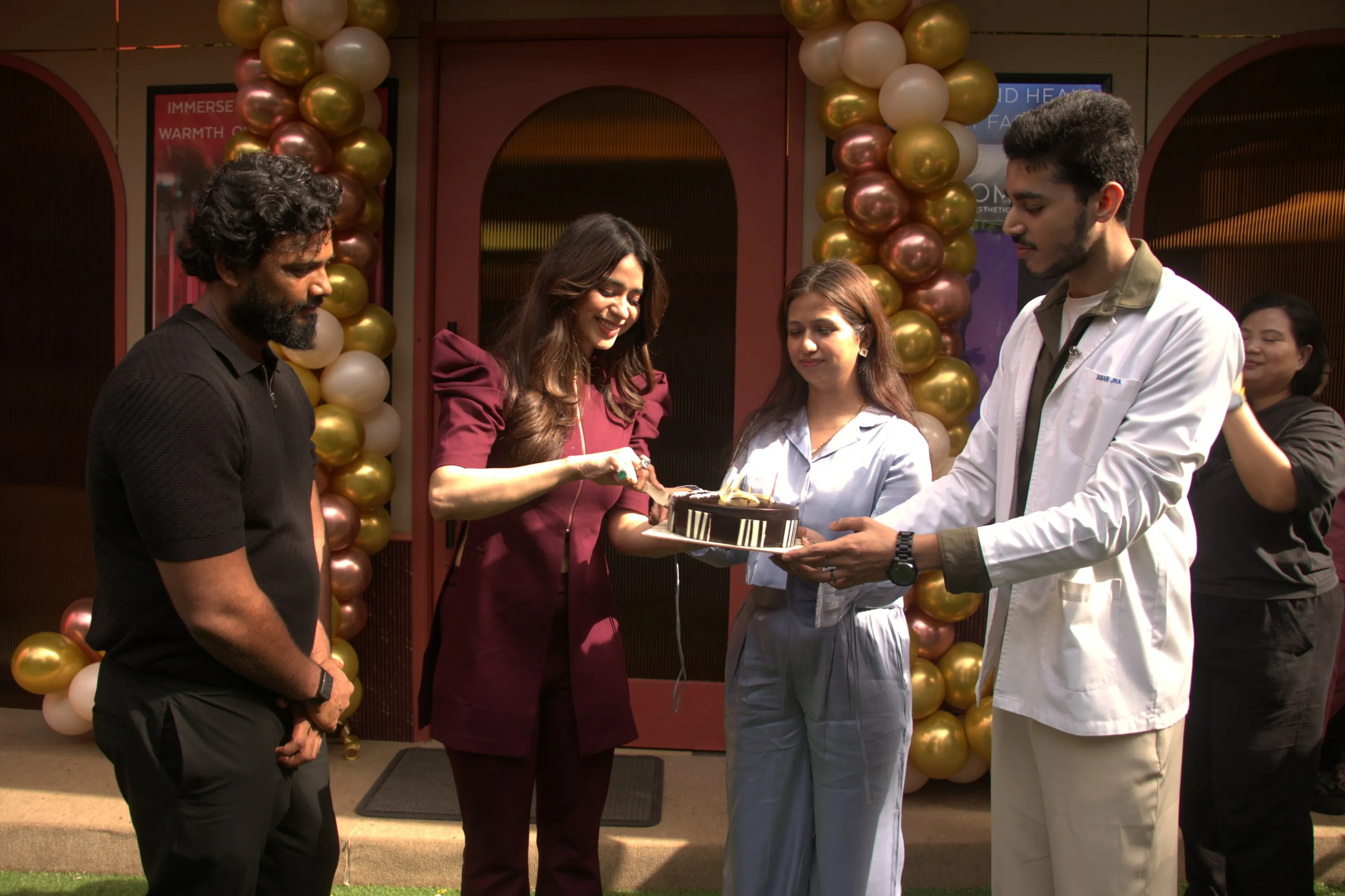 Soundarya Sharma Inaugurates Epsom Cryo Spa & Aesthetic (1)