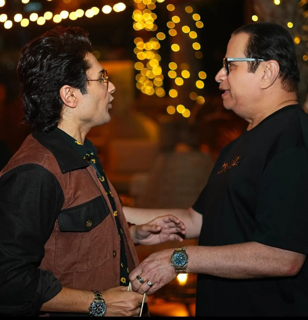 Abhay Vakil welcomes Guest TIPS M.D.  Film-Producer Ramesh Taurani