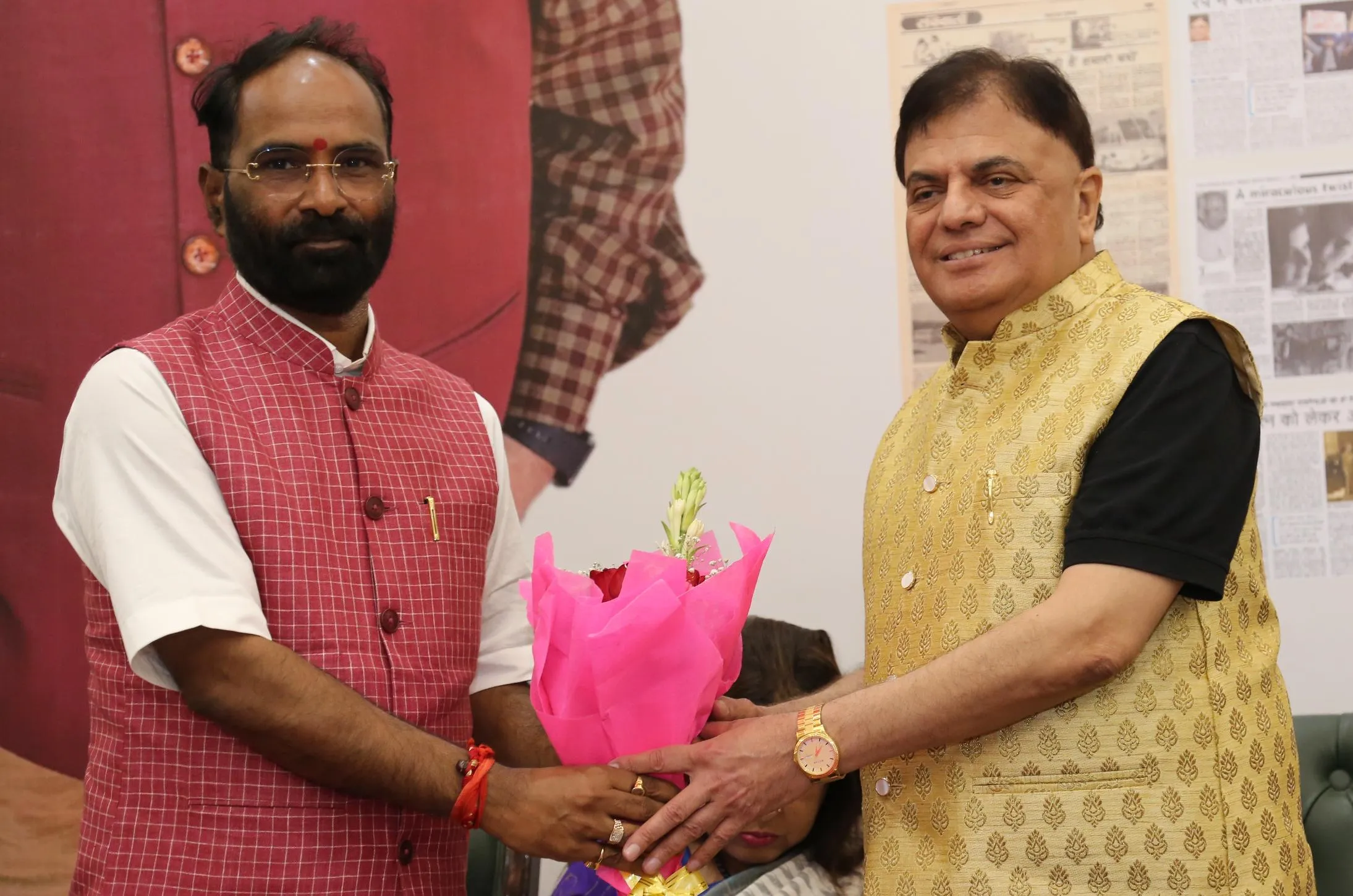 Pradeep Sardana with Sanjay Mayukh