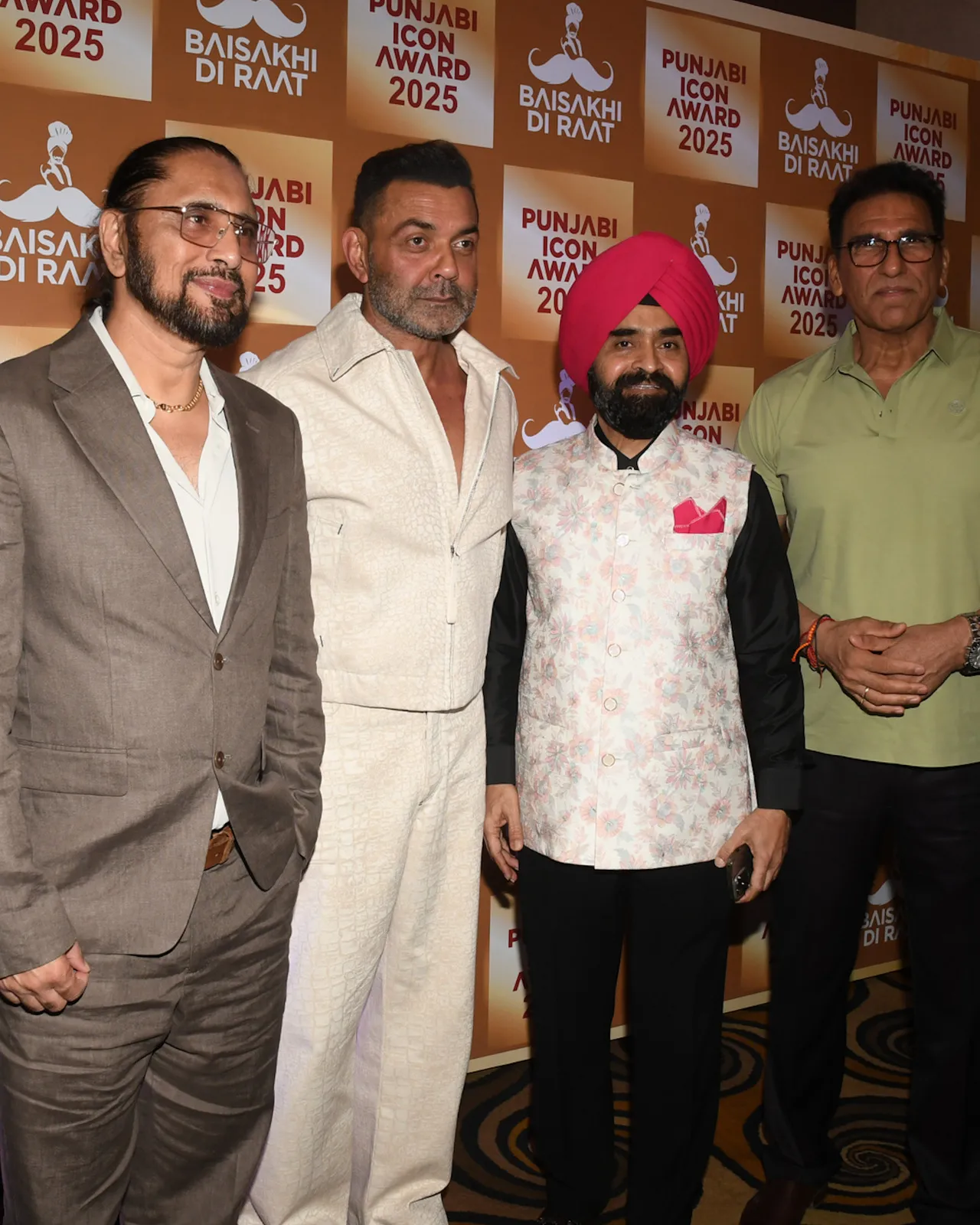 Arvinder singh, Bobby Deol, Charan Singh Sapra and Mukesh Rishi