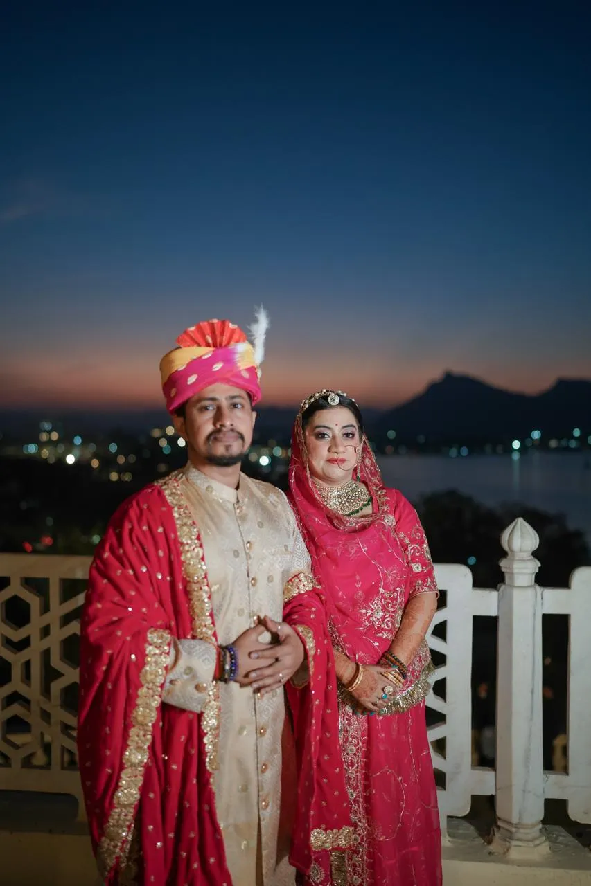 Rinhee Suberwal and her husband 