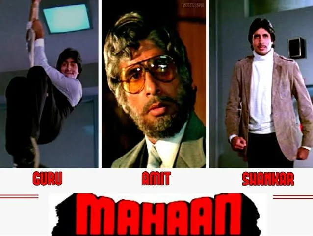 Amitabh Bachchan in Mahaan