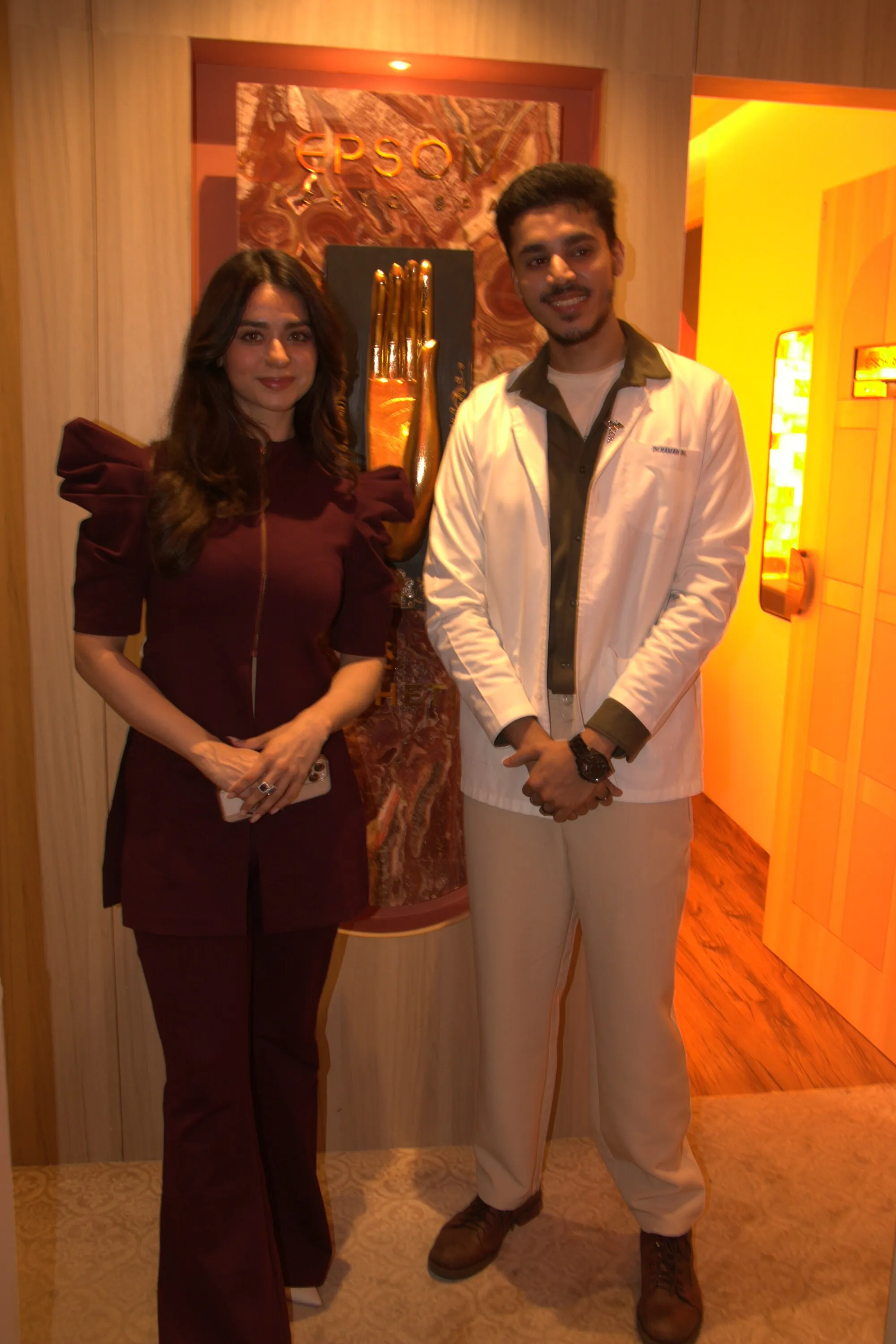 Soundarya Sharma Inaugurates Epsom Cryo Spa & Aesthetic (7)