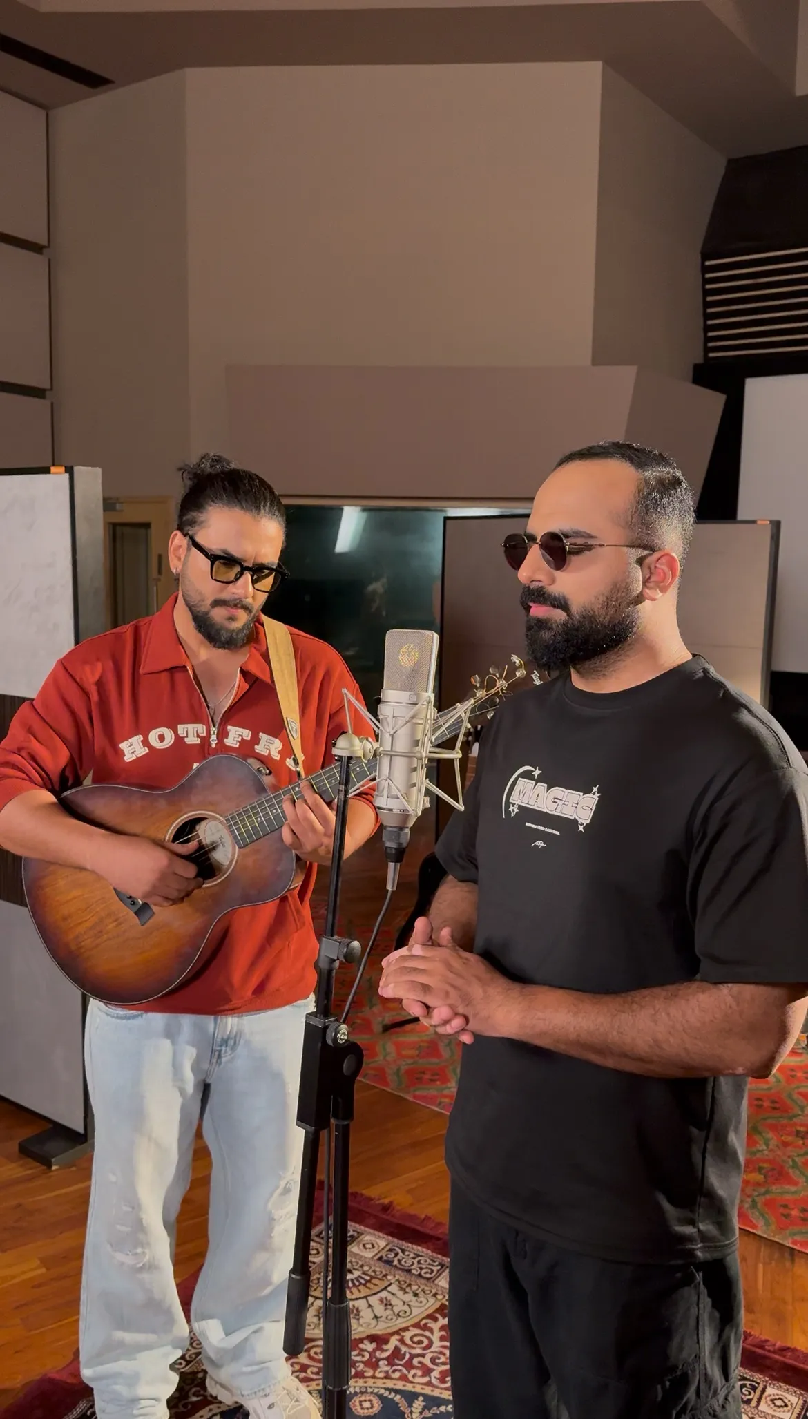 Arslan Nizami (L) and Faheem Abdullah (R)