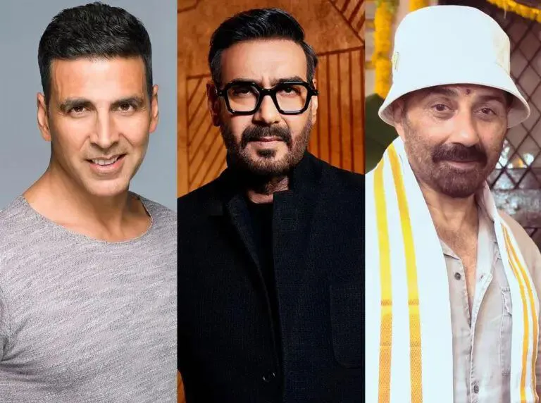 Akshay Kumar, Sunny Deol, Ajay Devgn