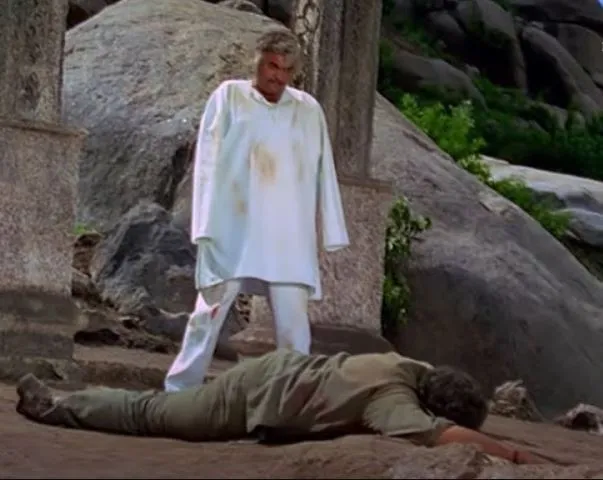 Thakur killing Gabbar Singh