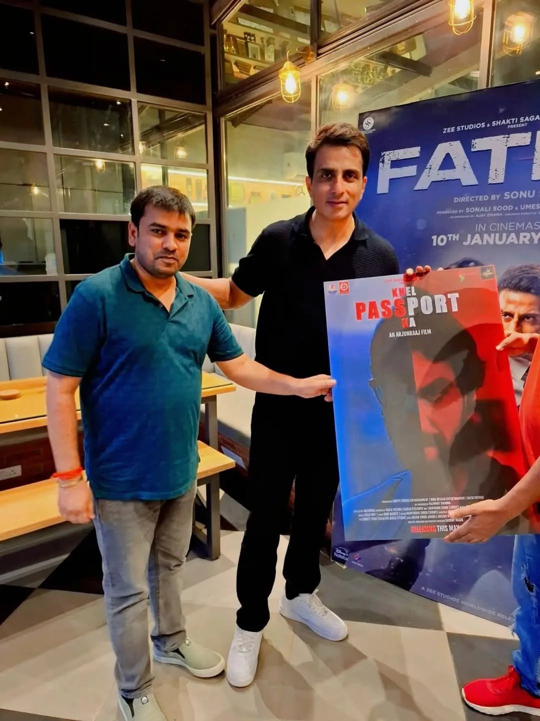 Sonu Sood Unveils First Look Poster of Arjun Raj's 'Khel Passport Ka'