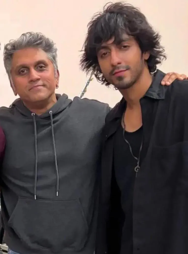 Dir Mohit Suri with Ahaan Panday