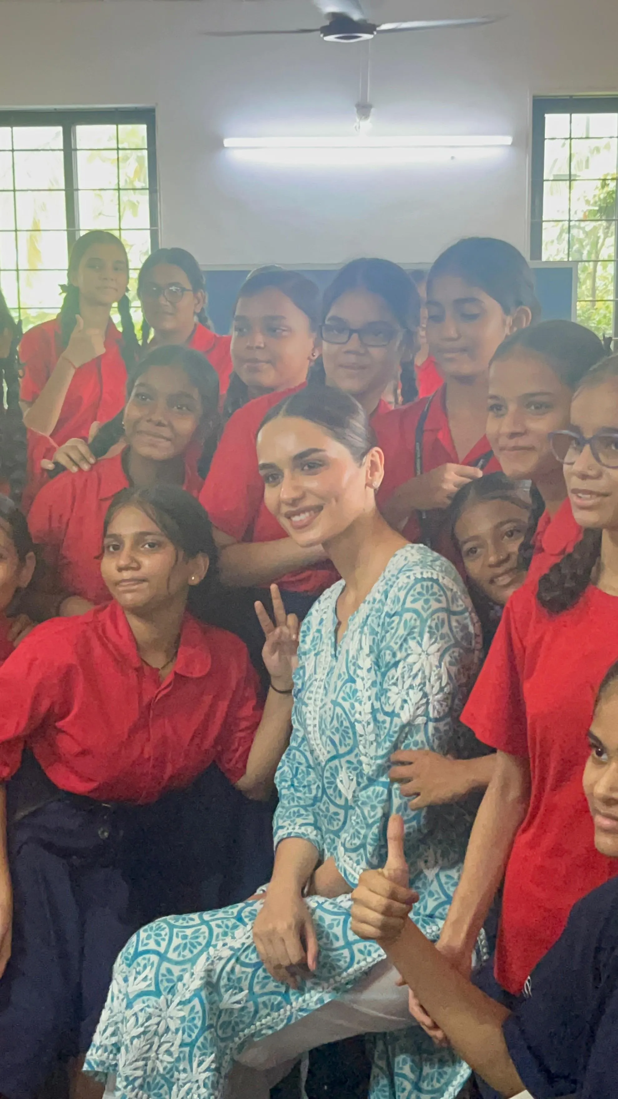 Manushi Chhillar Leads Menstrual Health Drive