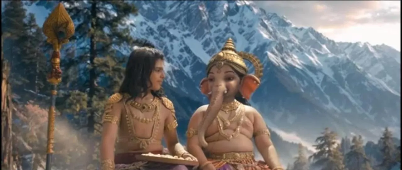 Ganesh Saves Takshak with a Moment of Divine Grace