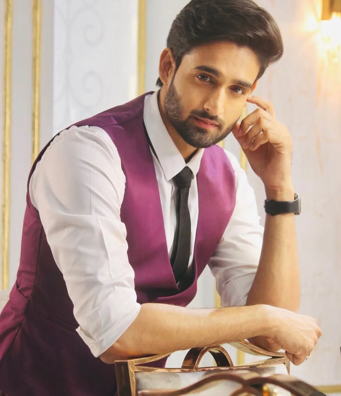 TV actor Farman Haider also expressed his feelings