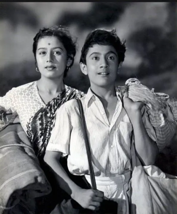 Nanda... Satish Vyas.... Toofan aur diya 1956