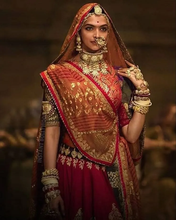 Deepika Padukone as Rani Padmavati in Padmaavat.