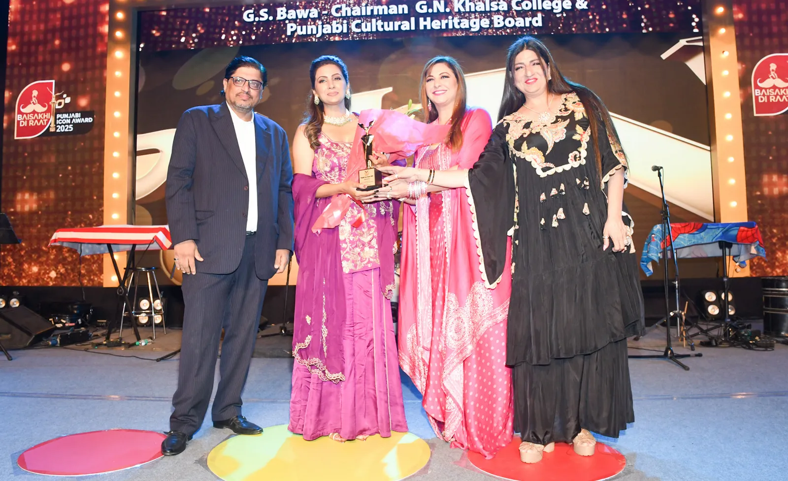 Geeta Basra with Gurpreet Kaur Chadha